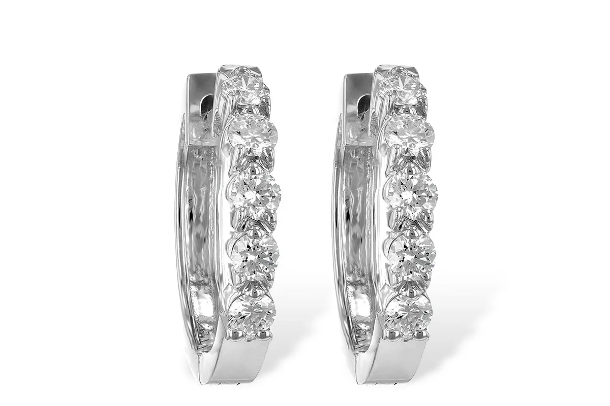 Diamond Earrings in white gold