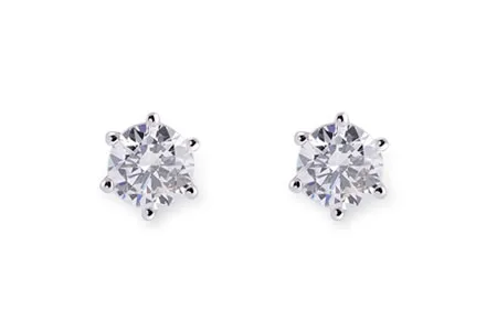 Diamond Earrings in white gold