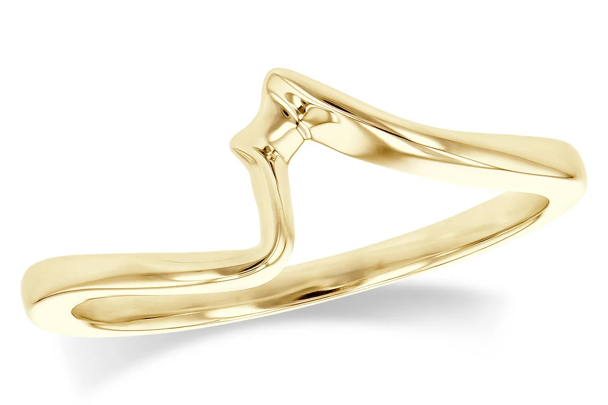 Gold Wedding Band in yellow gold