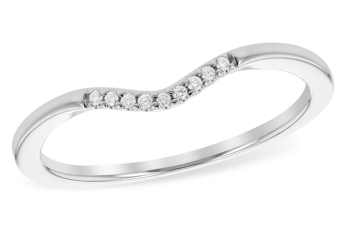 Diamond Wedding Band in white gold