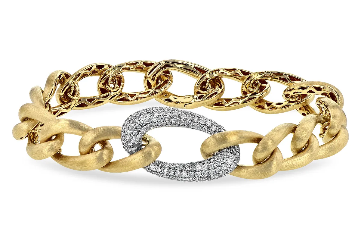 Diamond Bracelet in two-tone