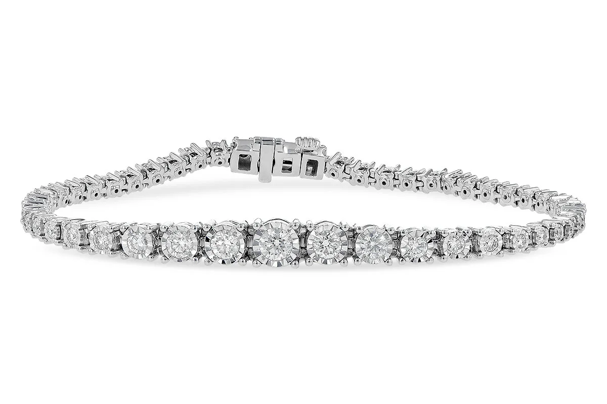 Diamond Bracelet in white gold