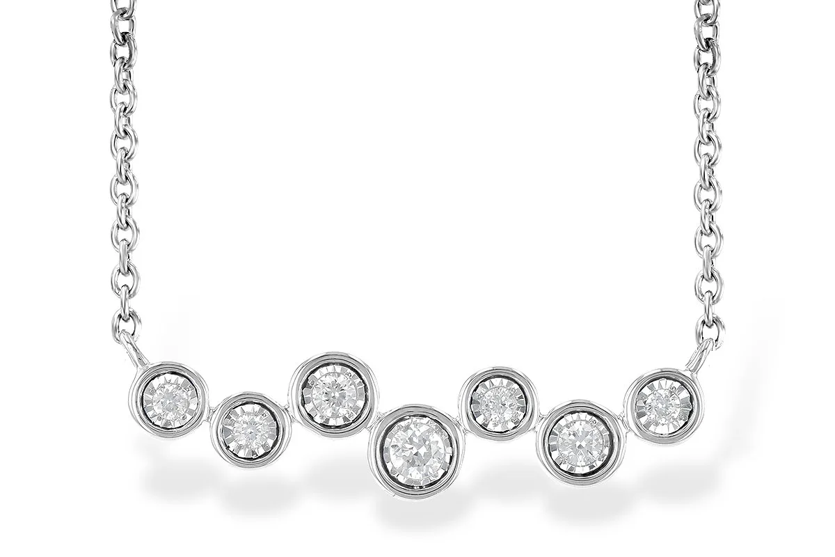 Diamond Necklace in white gold