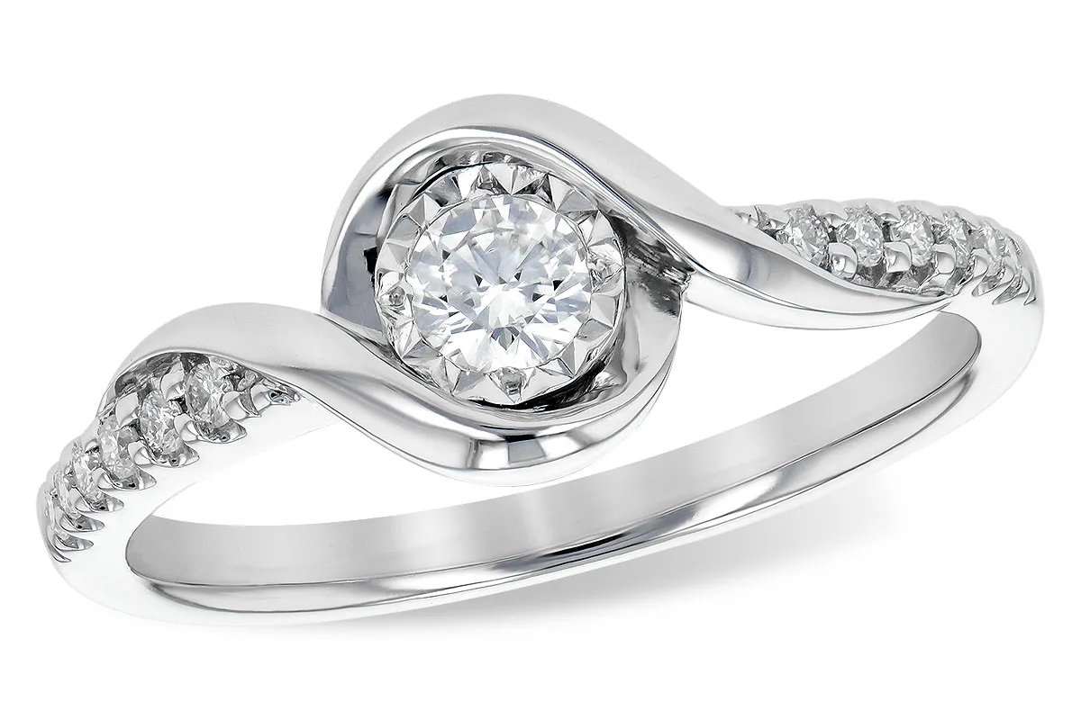 Diamond Ring in white gold