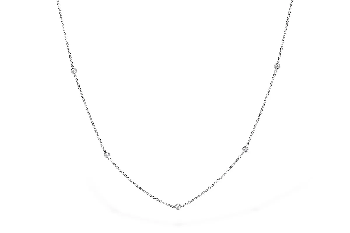Diamond Necklace in white gold