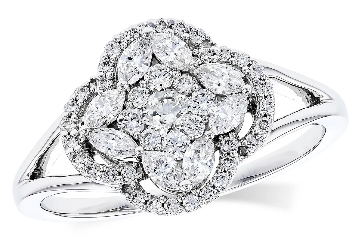 Diamond Ring in white gold