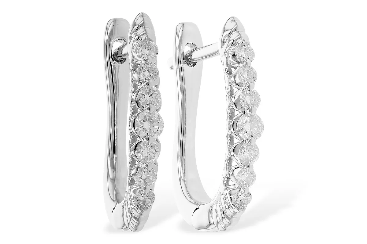Diamond Earrings in white gold