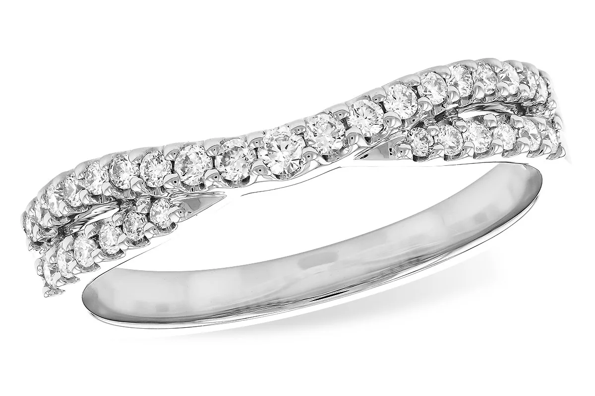 Diamond Ring Enhancer in white gold