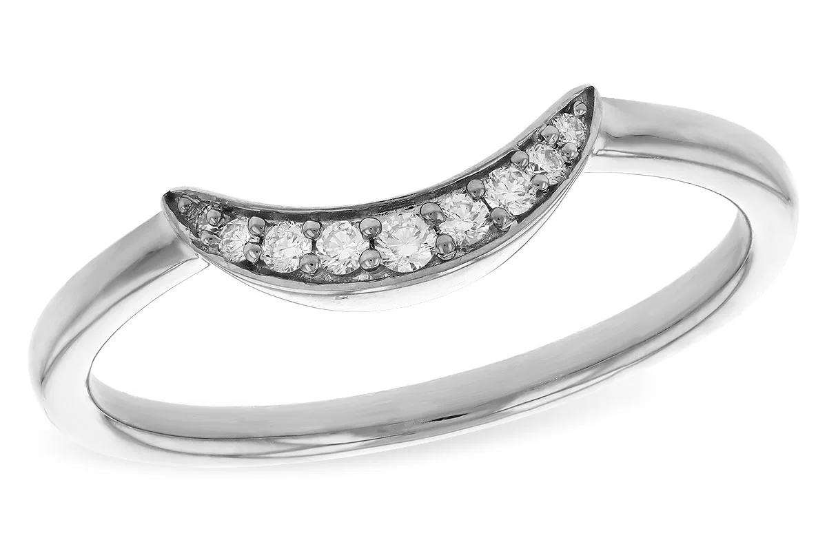 Diamond Ring Enhancer in white gold