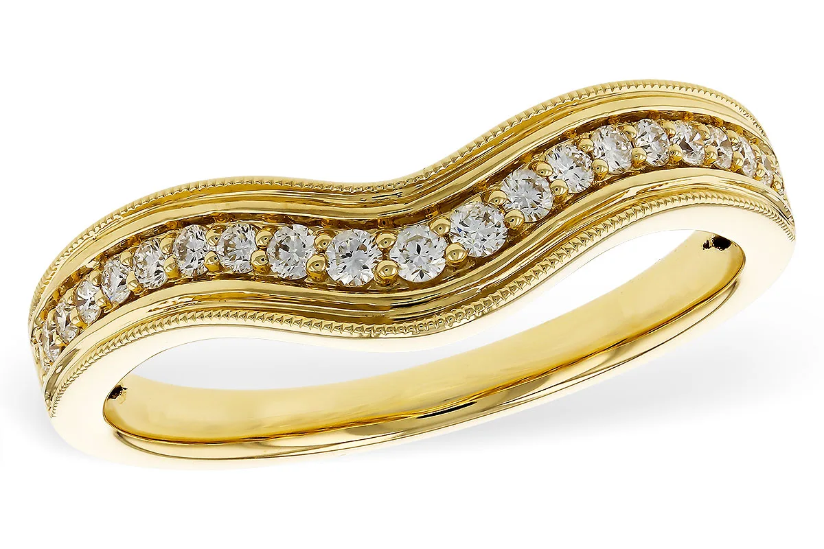 Diamond Ring Enhancer in yellow gold