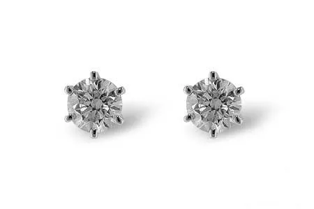 Diamond Earrings in white gold