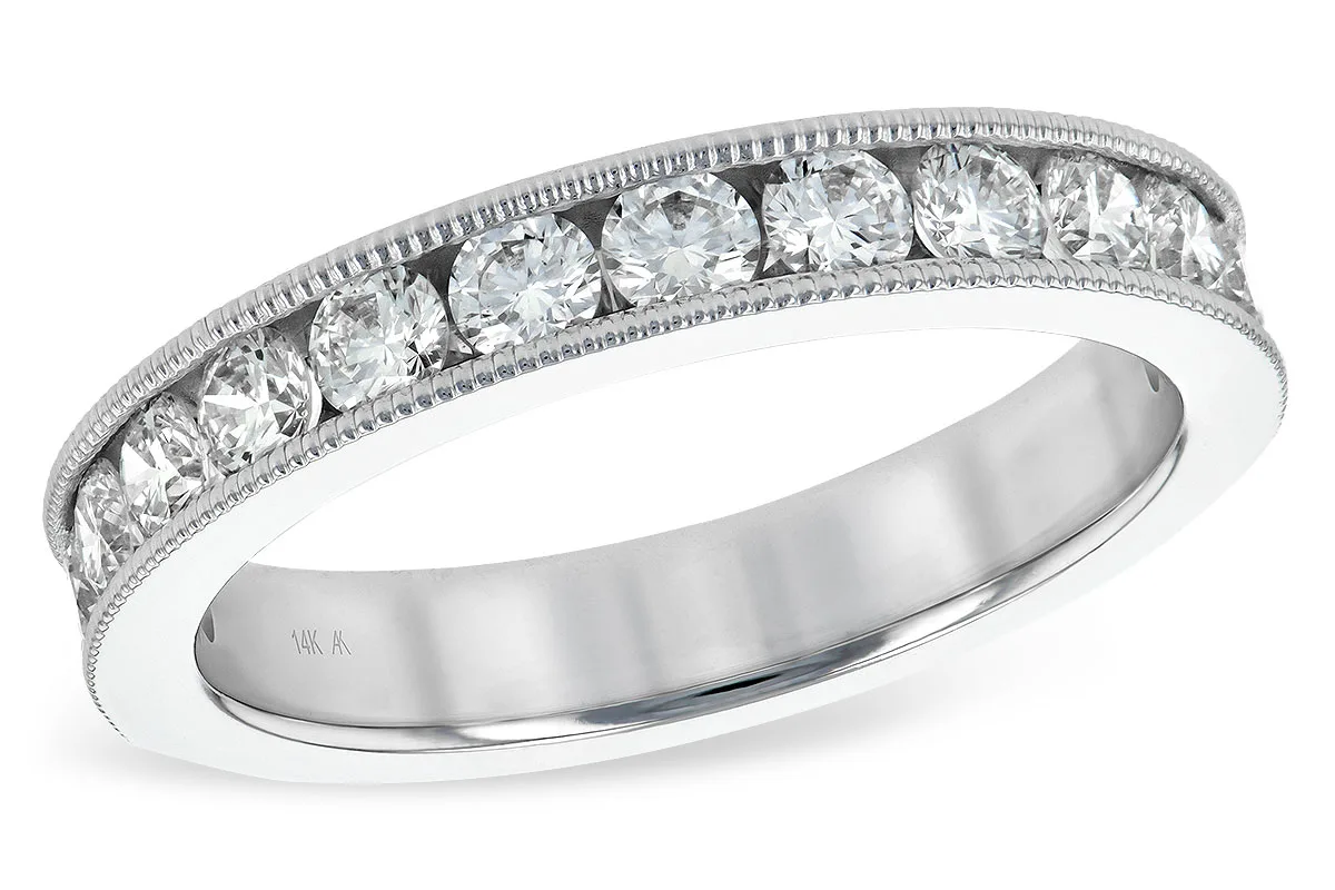 Diamond Wedding Band in white gold