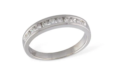 Diamond Wedding Band in white gold