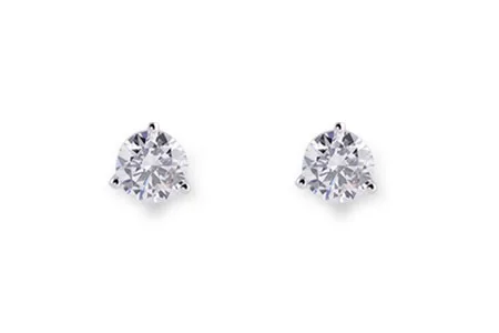 Diamond Earrings in white gold