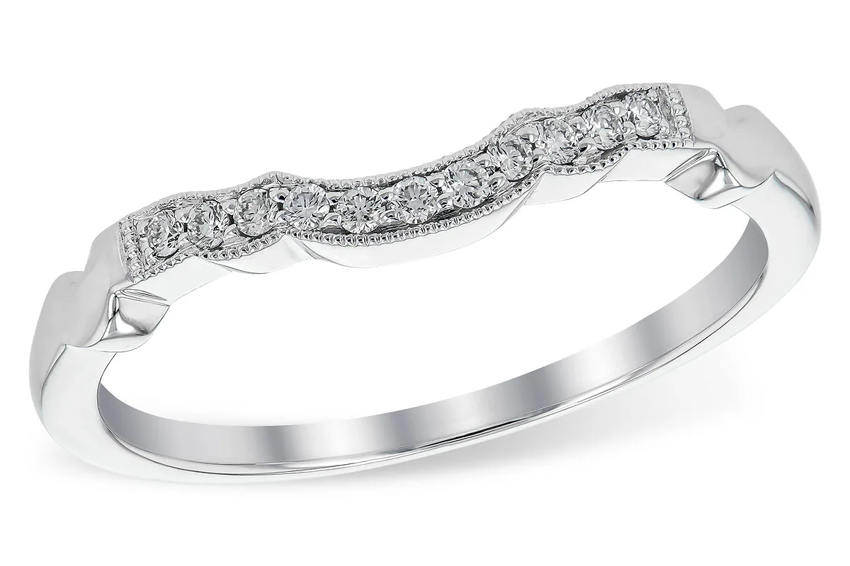 Diamond Wedding Band in white gold