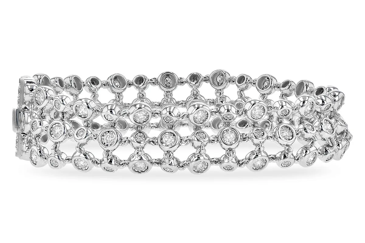 Diamond Bracelet in white gold