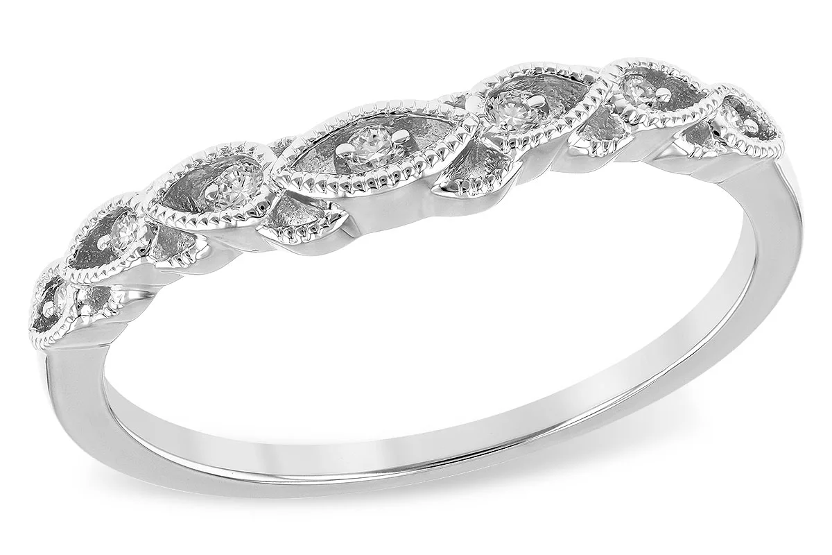 Diamond Semi-Mount Engagement Ring in white gold