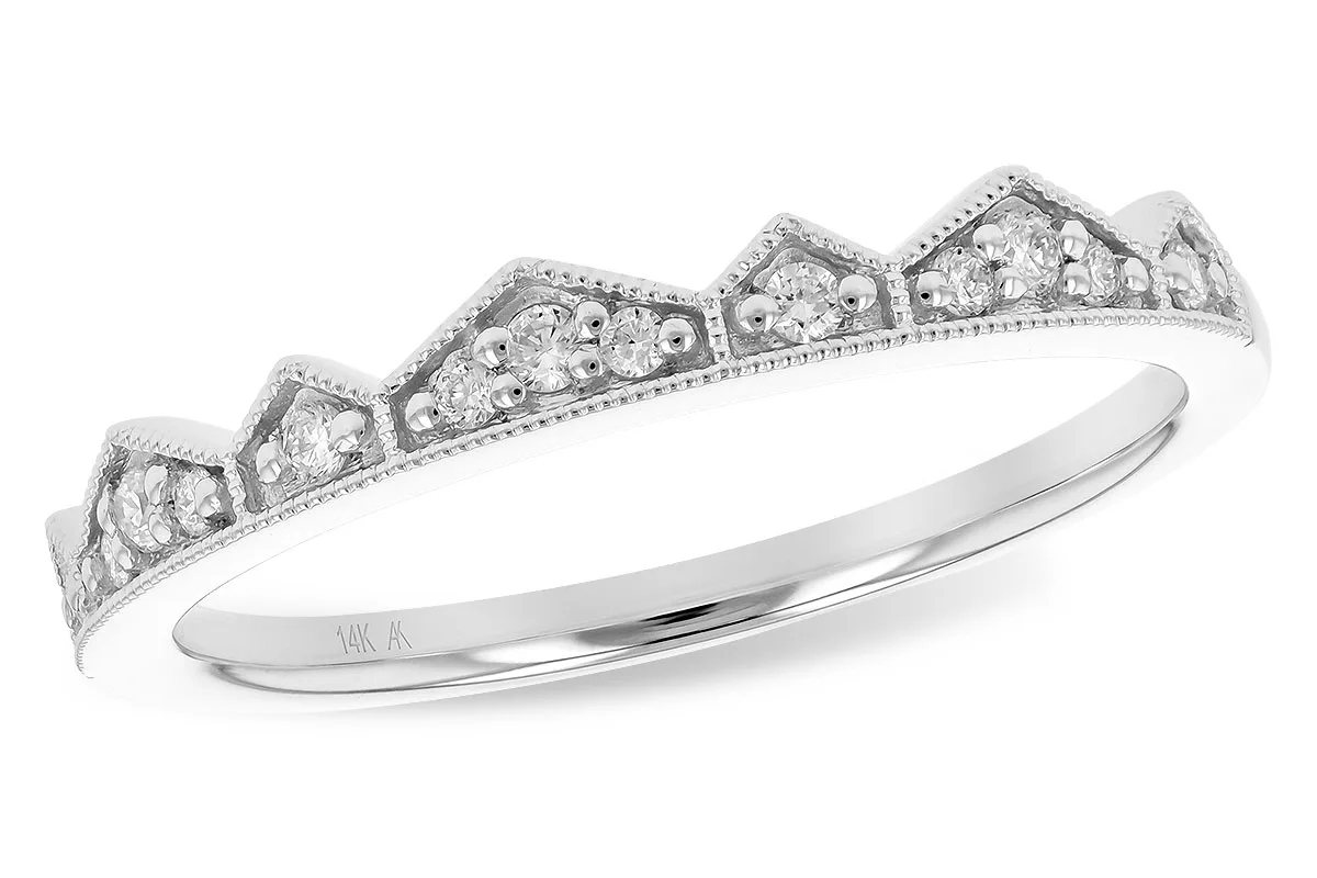 Diamond Ring Enhancer in white gold