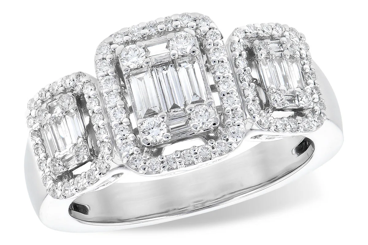 Diamond Ring in white gold