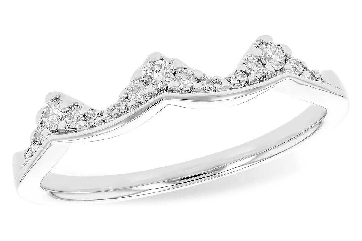 Diamond Ring Enhancer in white gold