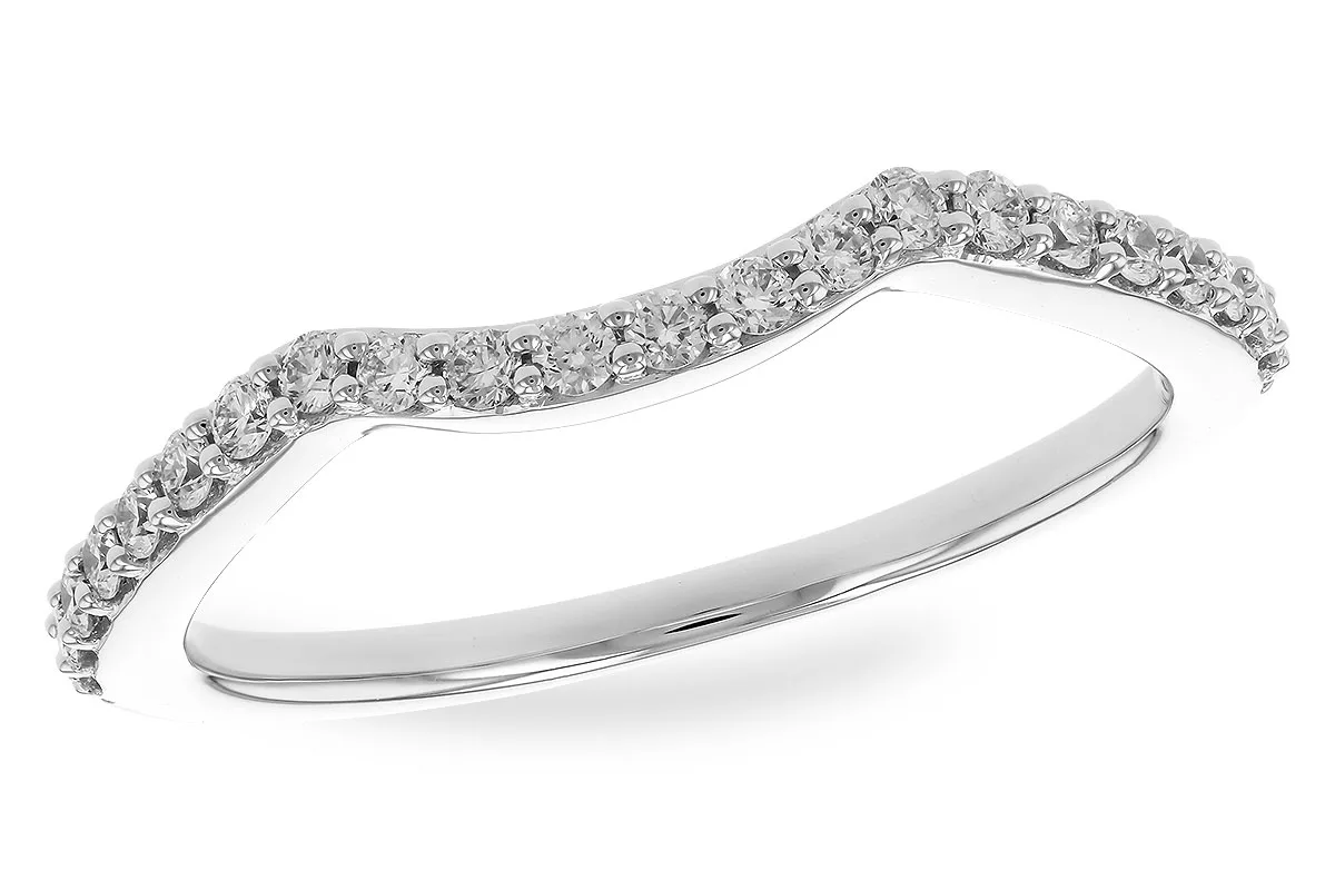 Diamond Wedding Band in white gold