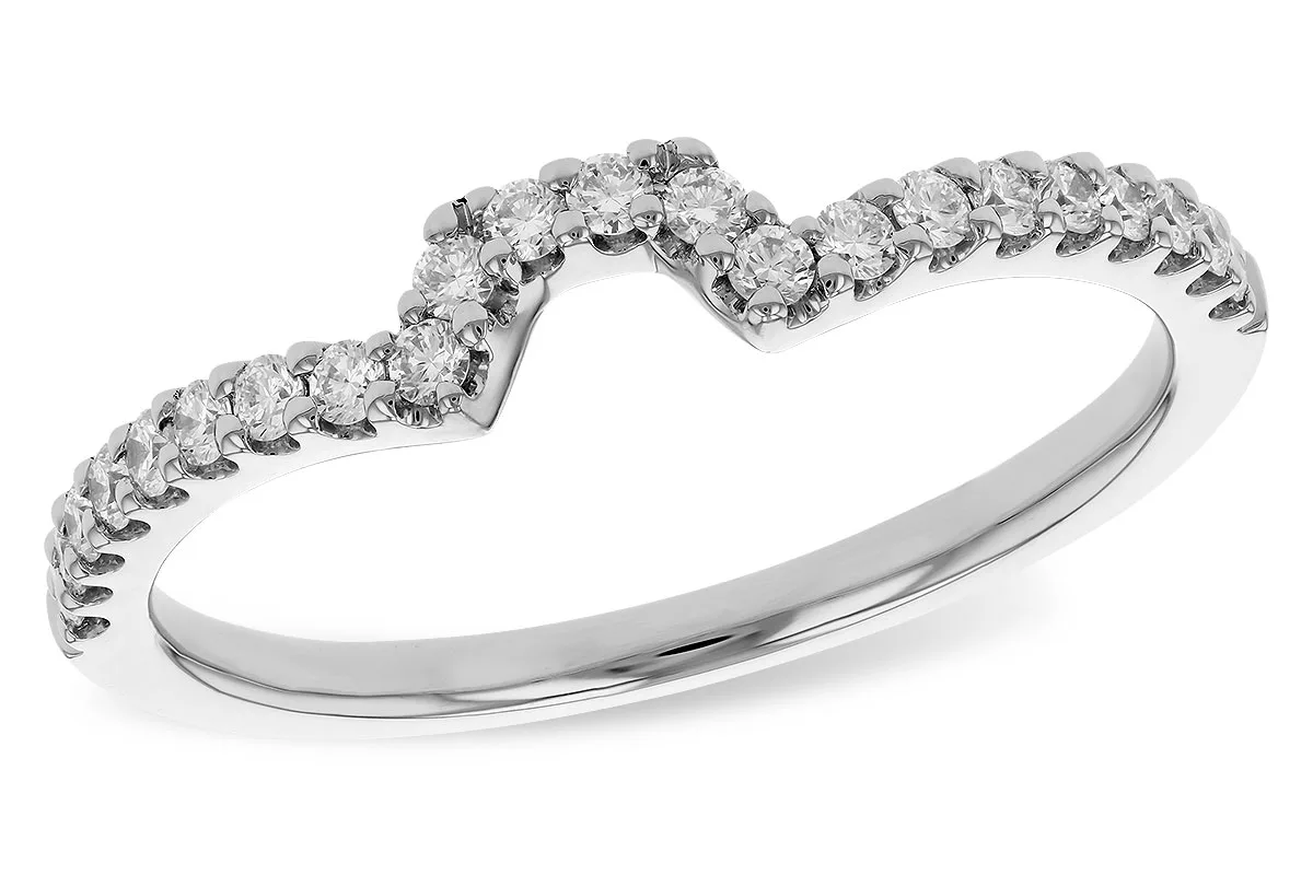 Diamond Wedding Band in white gold