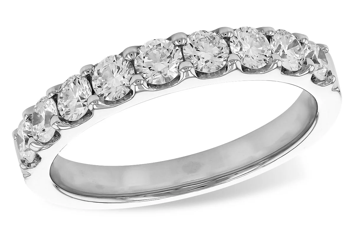 Diamond Wedding Band in white gold