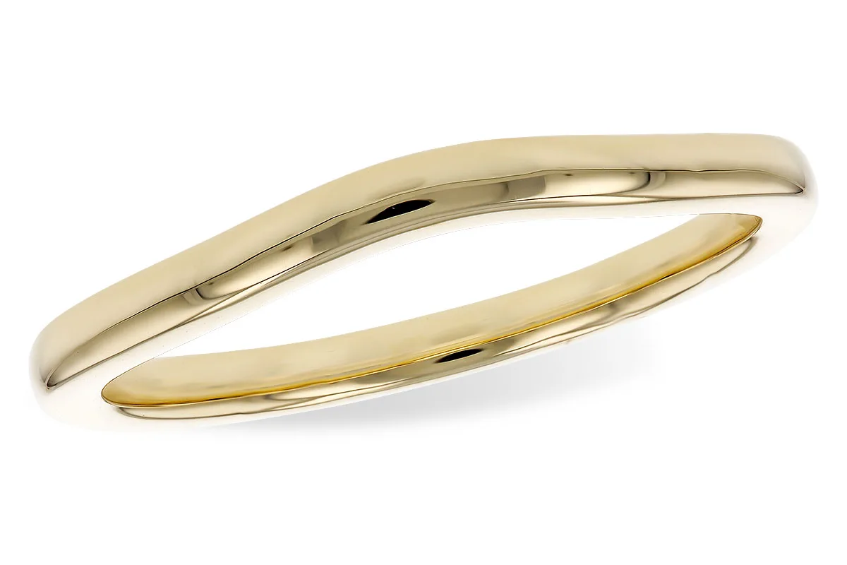 Gold Wedding Band in yellow gold