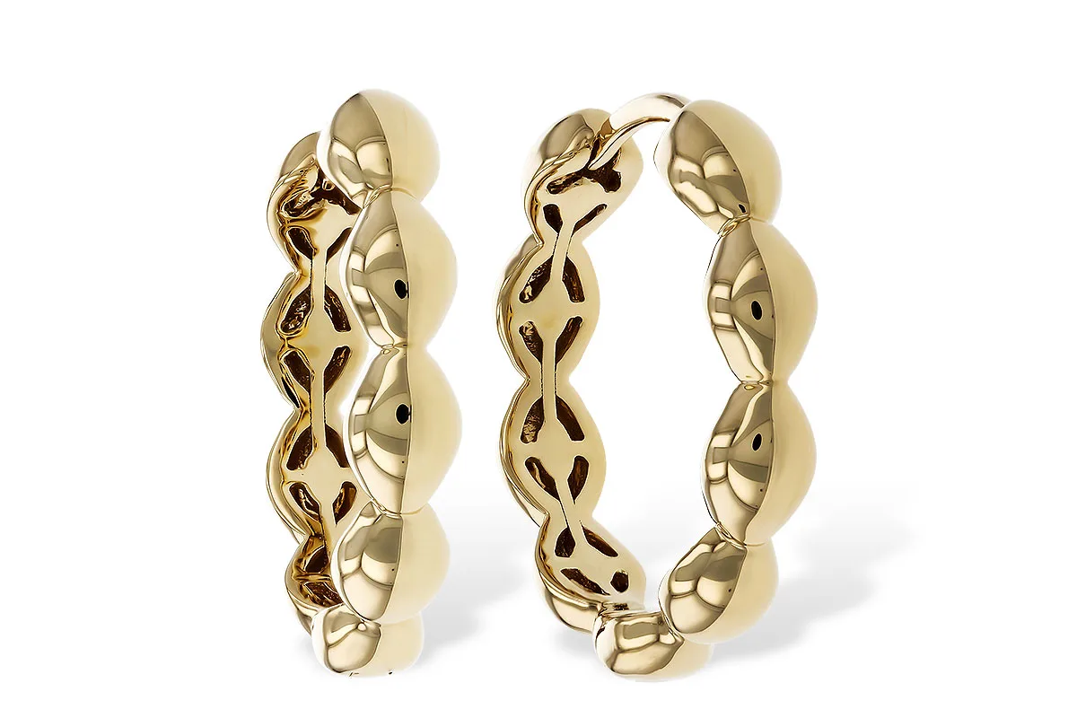 Gold Earrings in yellow gold
