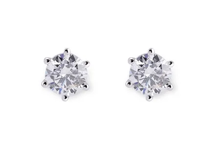 Diamond Earrings in white gold