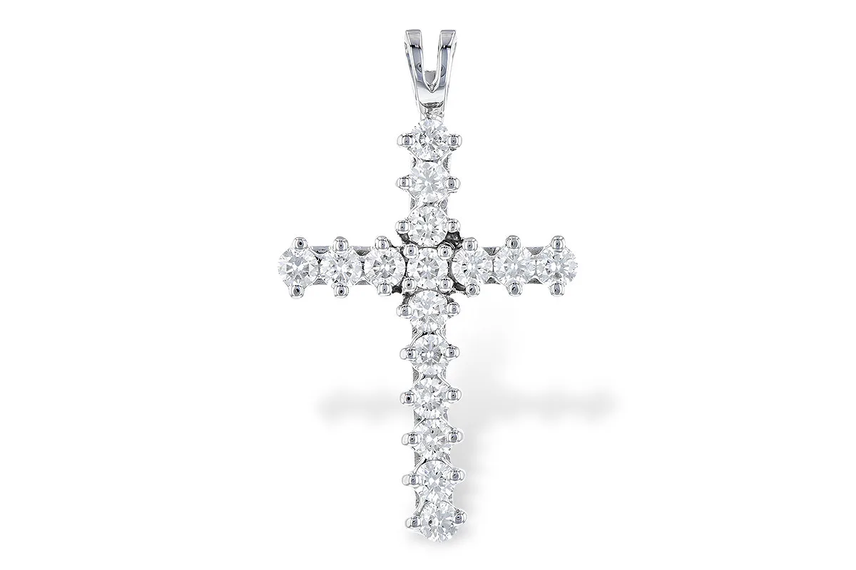 Diamond Pendant in white gold