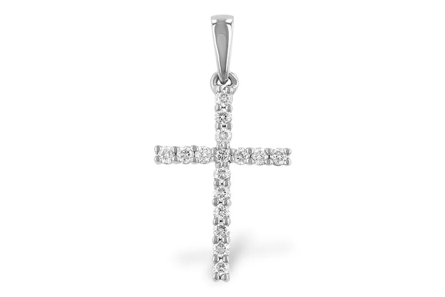 Diamond Pendant in white gold