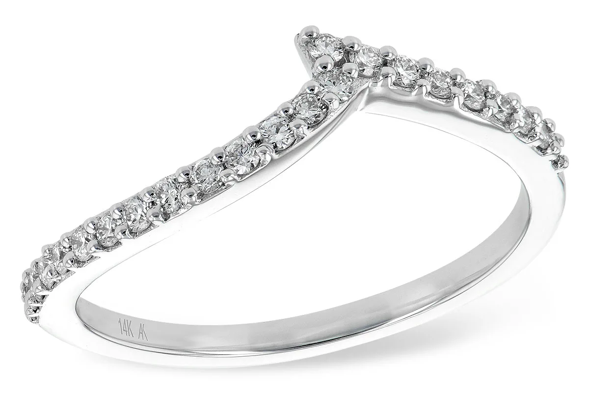 Diamond Wedding Band in white gold