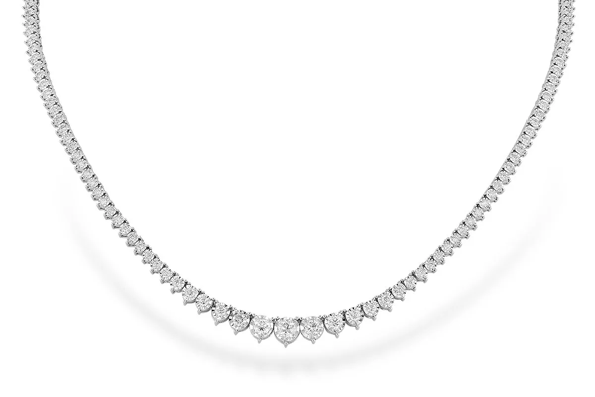 Diamond Necklace in white gold