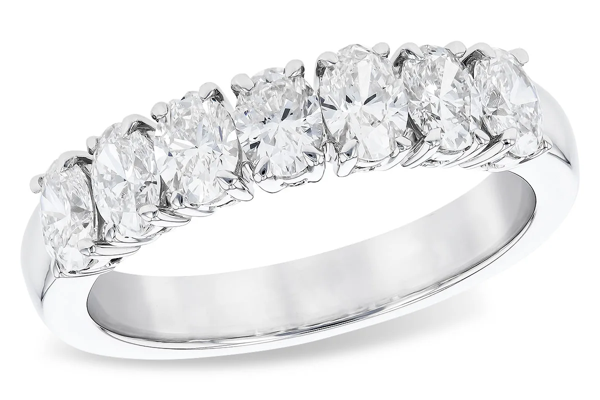 Diamond Wedding Band in white gold
