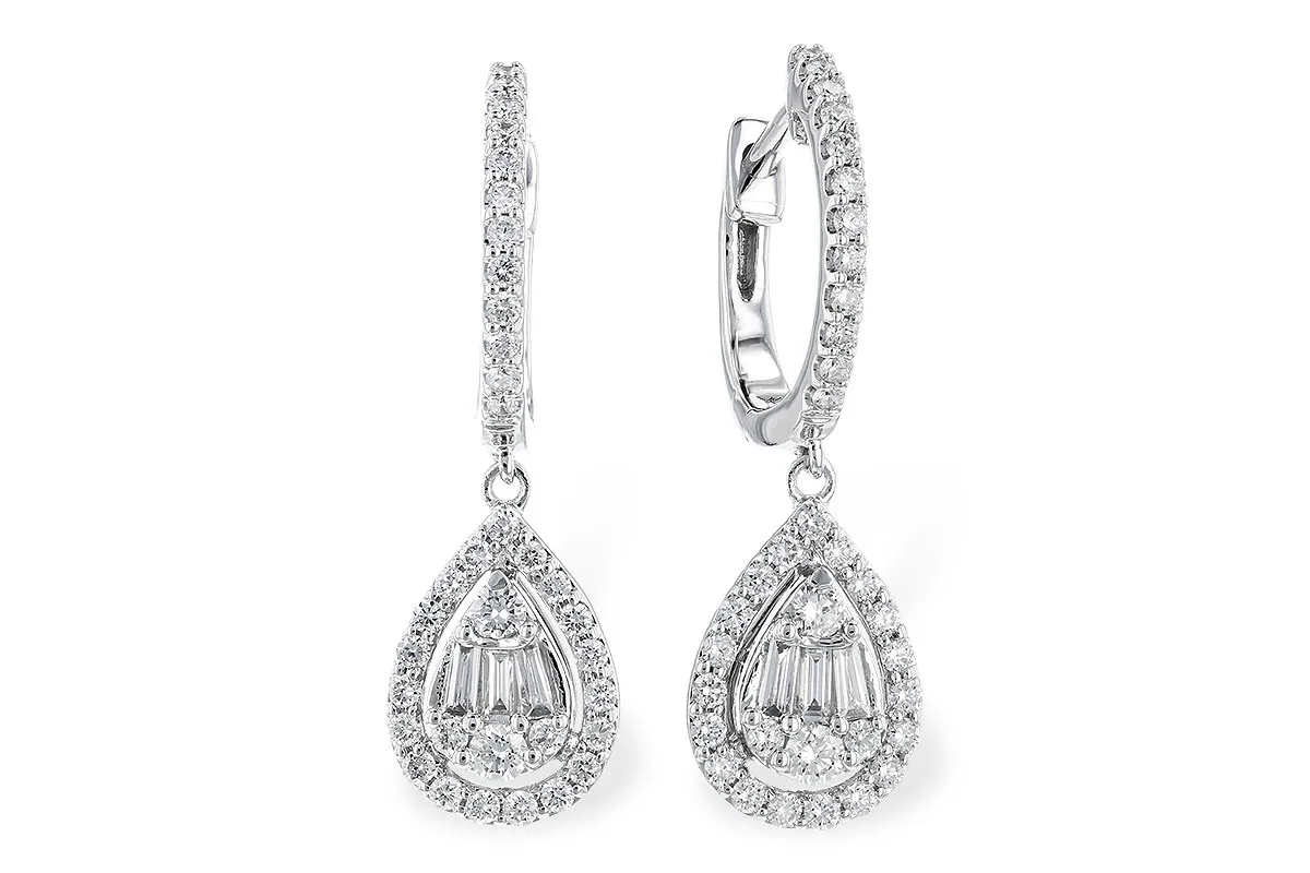 Diamond Earrings in white gold