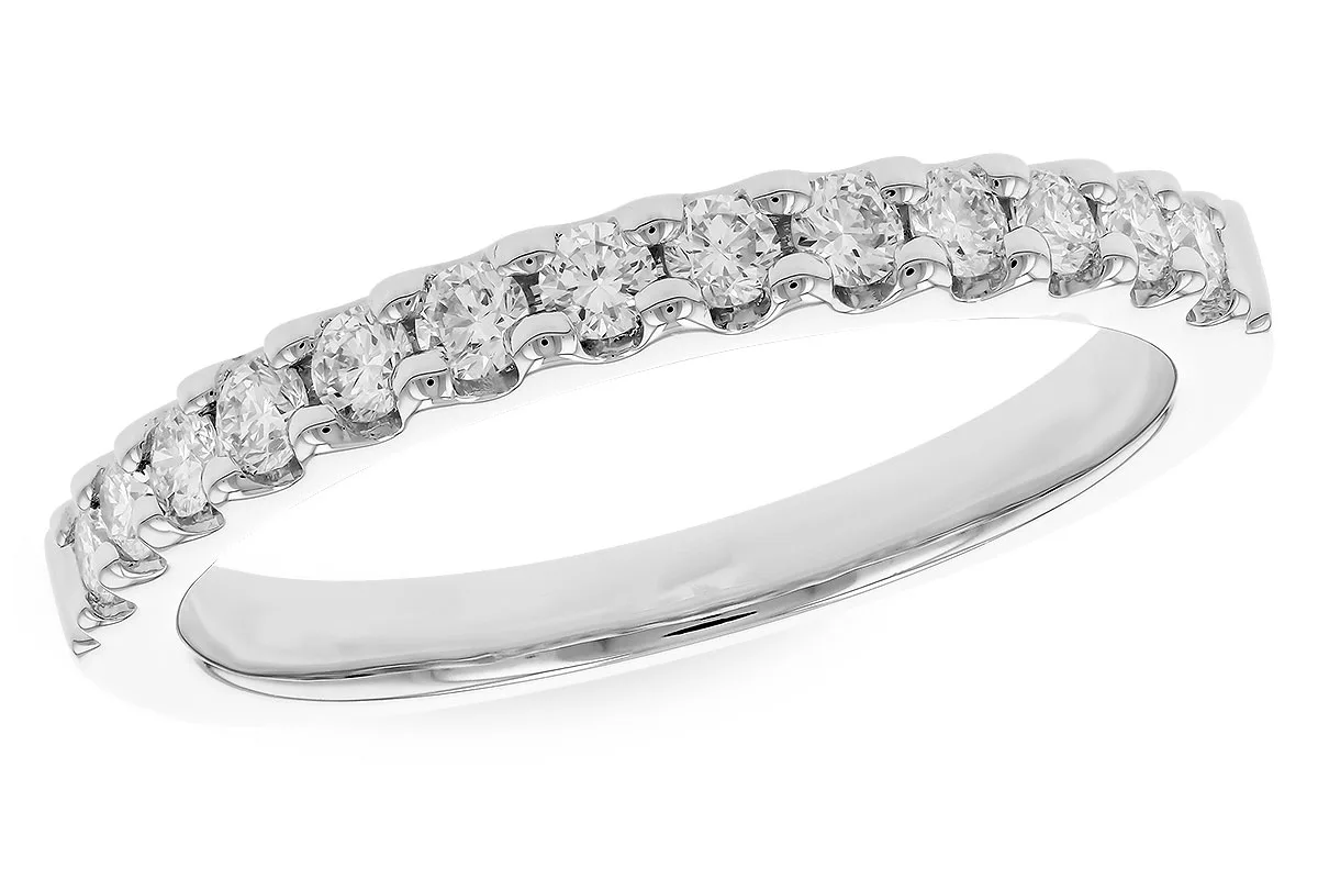 Diamond Wedding Band in white gold
