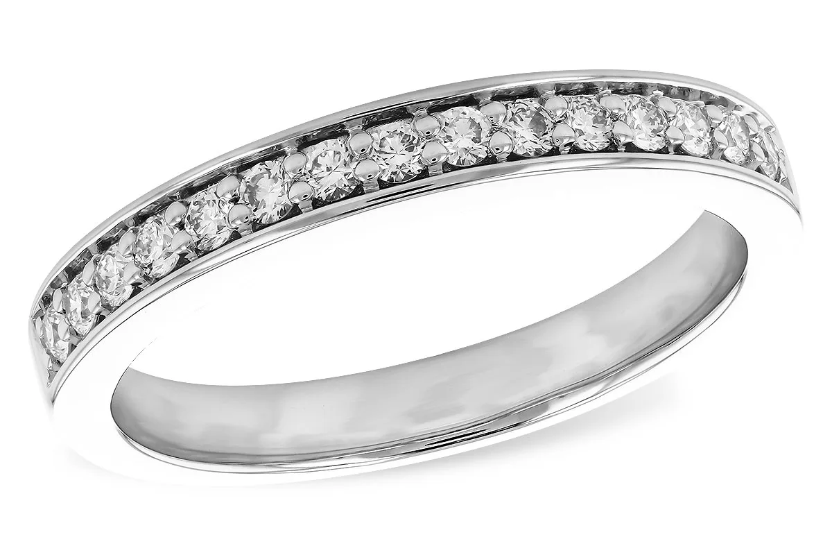 Diamond Wedding Band in white gold