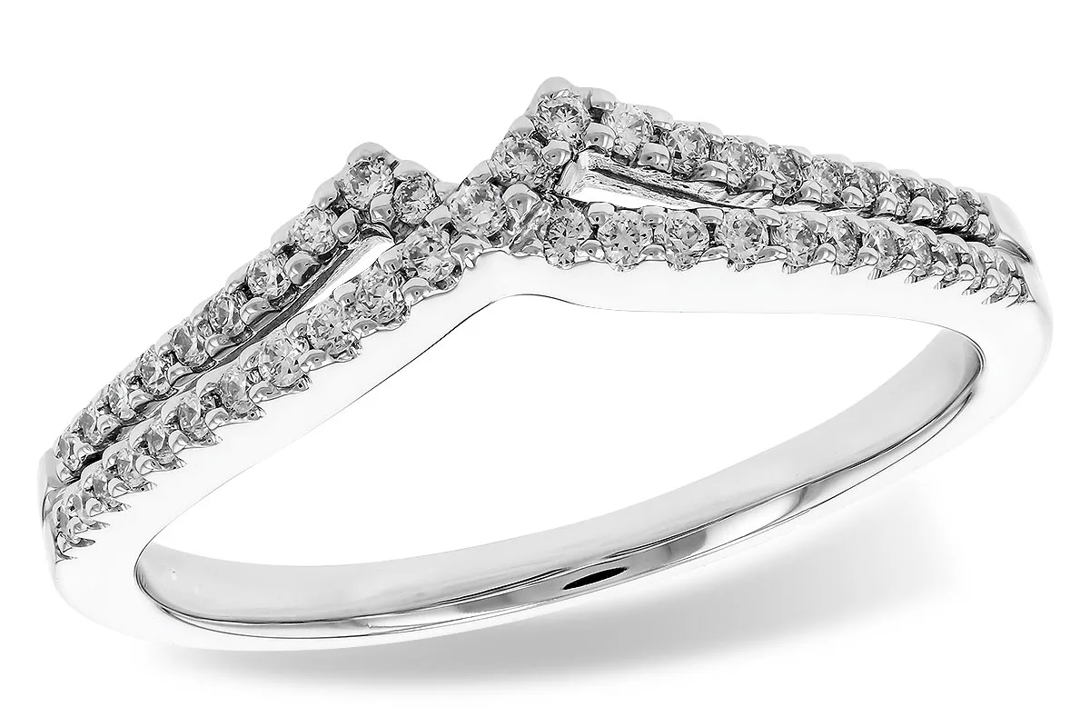 Diamond Ring Enhancer in white gold