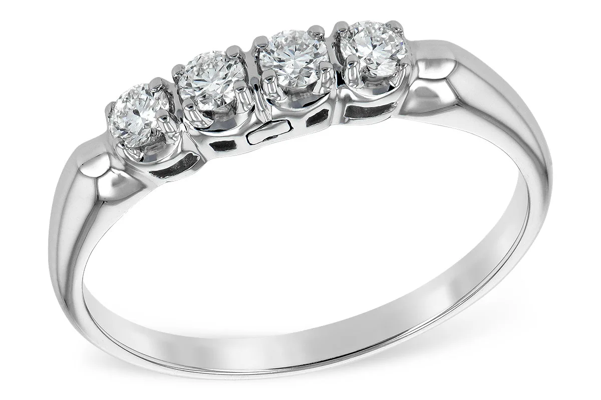 Diamond Wedding Band in white gold