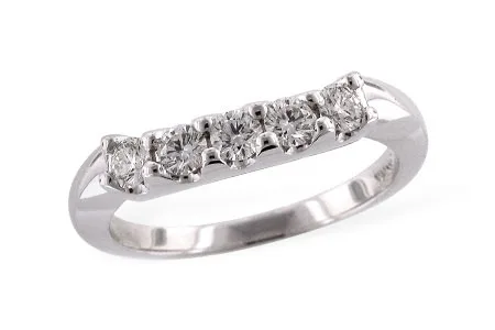 Diamond Ring Enhancer in white gold