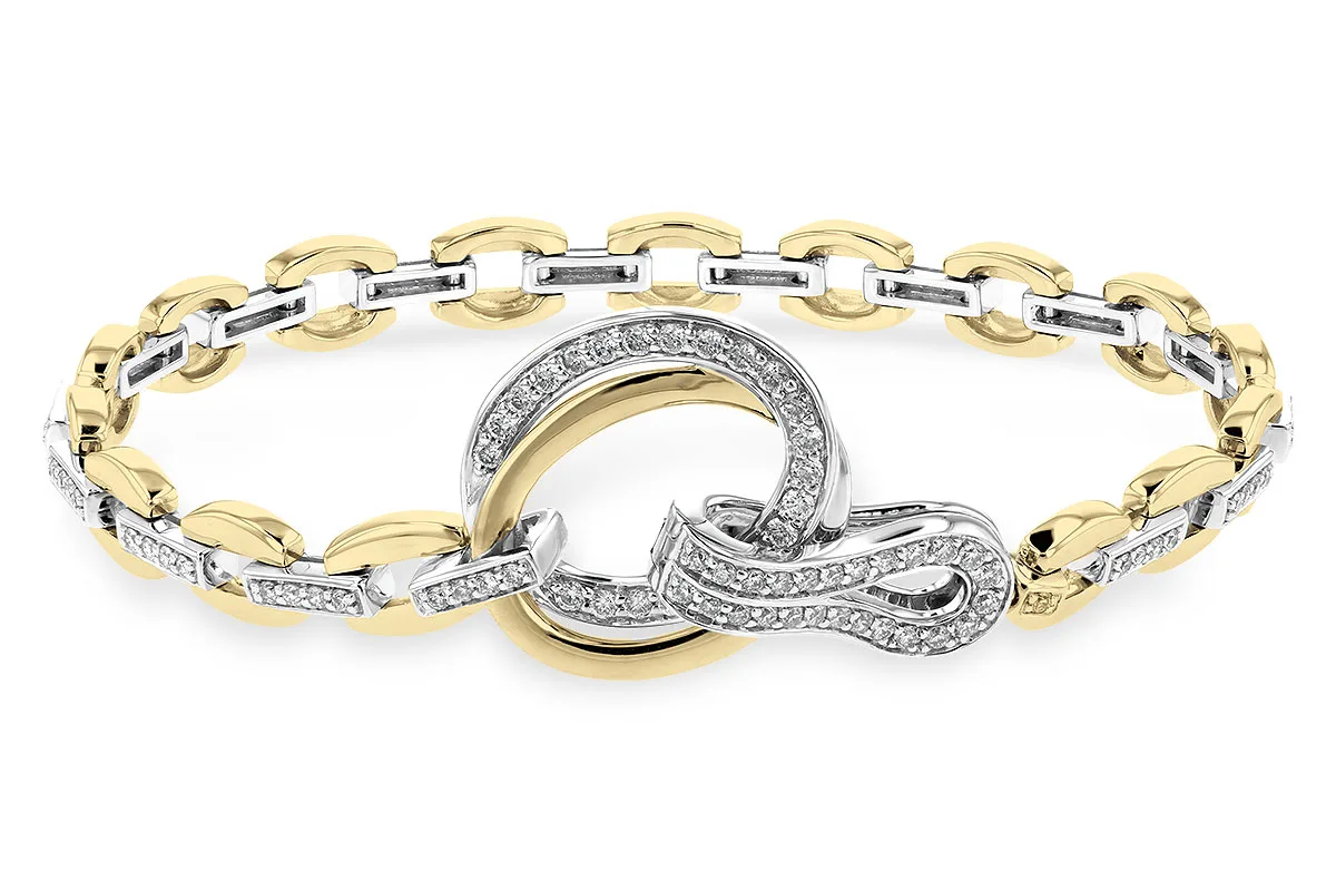 Diamond Bracelet in two-tone (reversed)