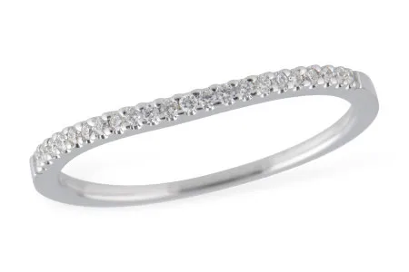 Diamond Wedding Band in white gold