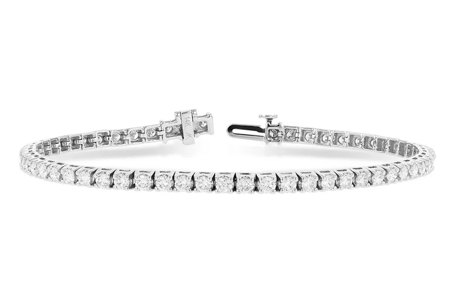 Diamond Bracelet in white gold
