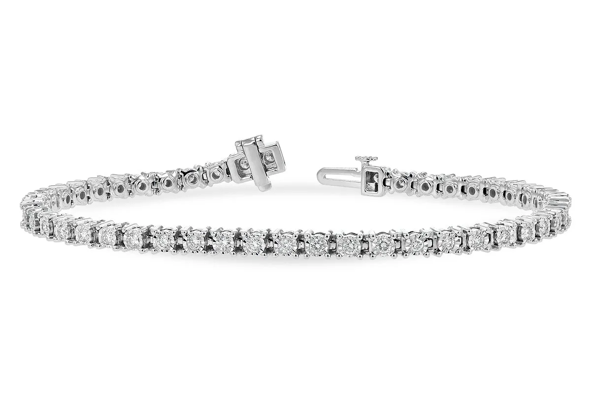 Diamond Bracelet in white gold
