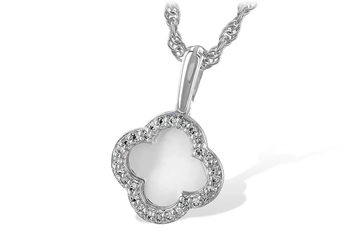 Diamond Necklace in white gold