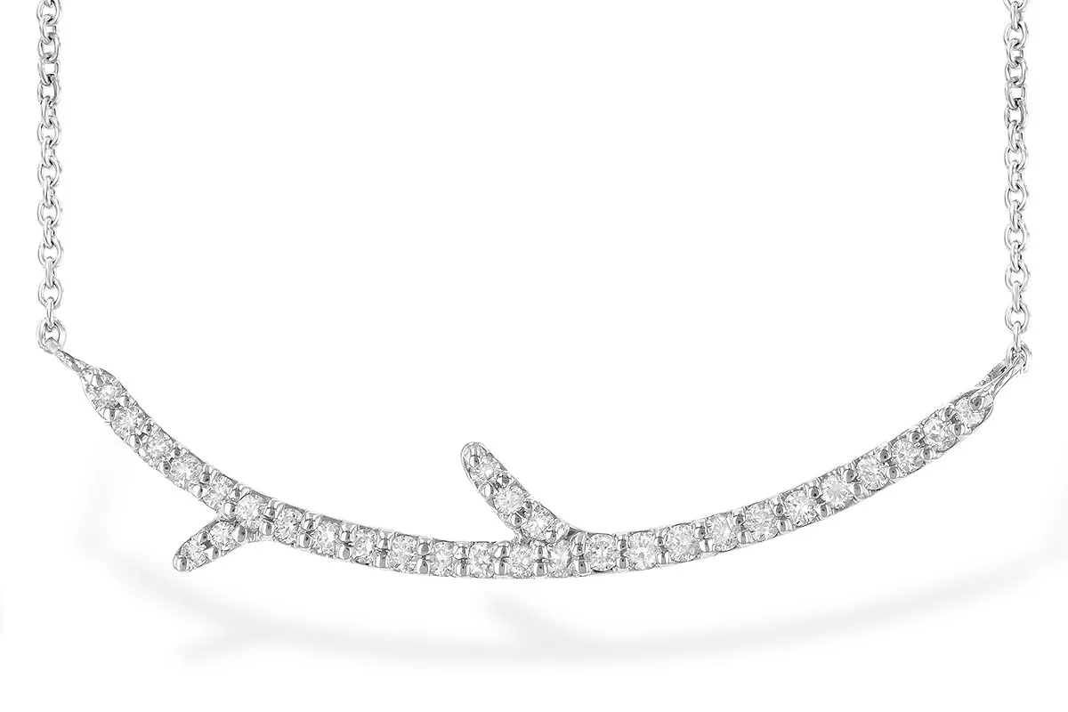 Diamond Necklace in white gold