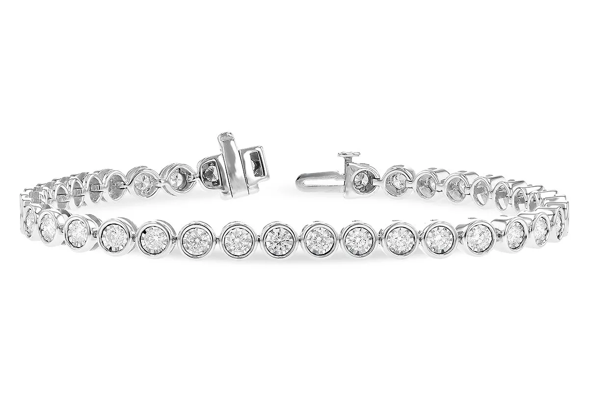 Diamond Bracelet in white gold