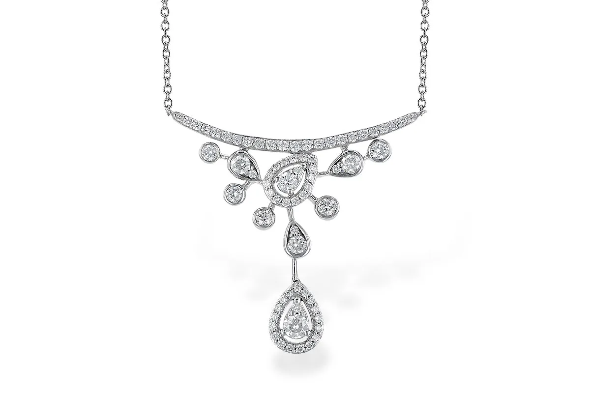 Diamond Necklace in white gold