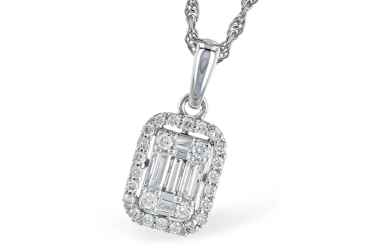 Diamond Necklace in white gold